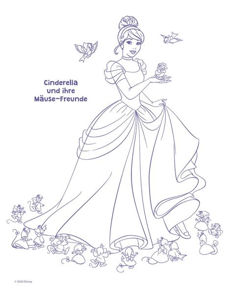 Produktbild: Disney Prinzessin: Mein Magnet-Malbuch