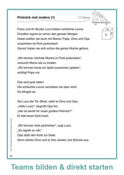 Produktbild: Noch mehr W&uuml;rfellesen 2. Klasse
