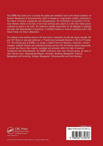 Produktbild: Advances in Business, Management and Entrepreneurship