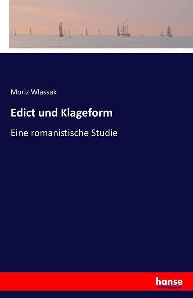 Produktbild: Edict und Klageform