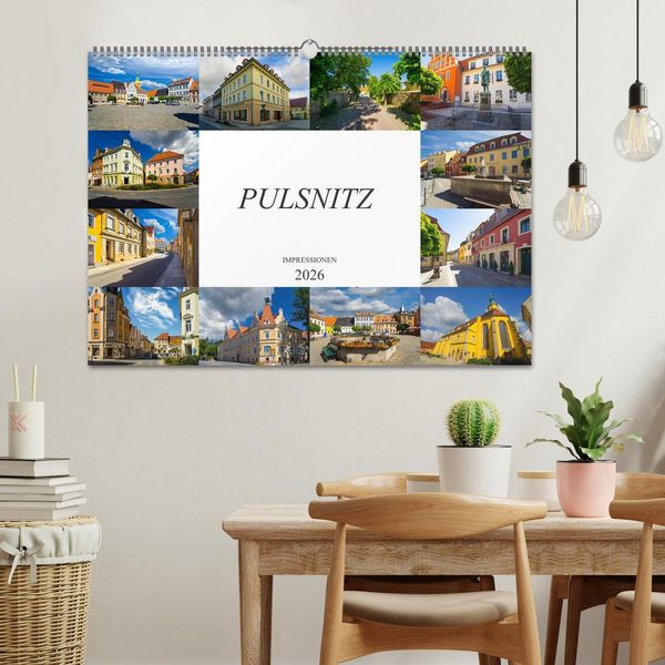 Produktbild: Pulsnitz Impressionen (Wandkalender 2026 DIN A2 quer), CALVENDO Monatskalender