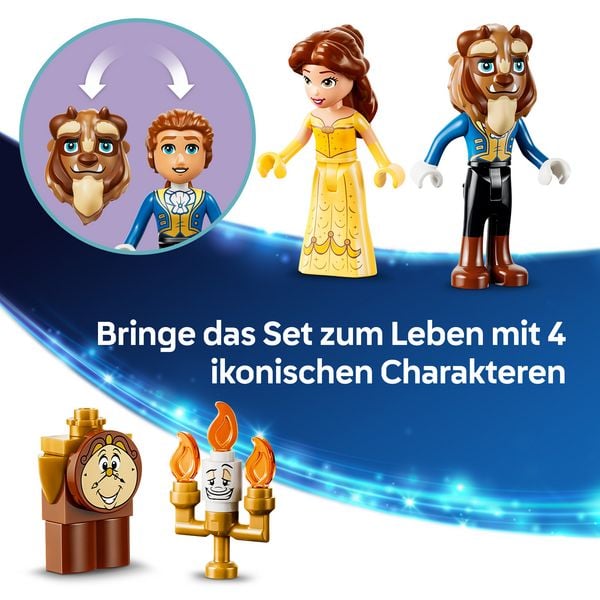 Produktbild: LEGO ǀ Disney Princess 43289 Das verzauberte Schloss von Belle und dem Biest, Bauset