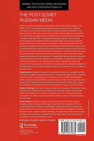 Produktbild: The Post-Soviet Russian Media