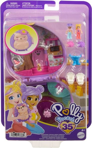 Polly Pocket - Hedgehog Coffee Shop