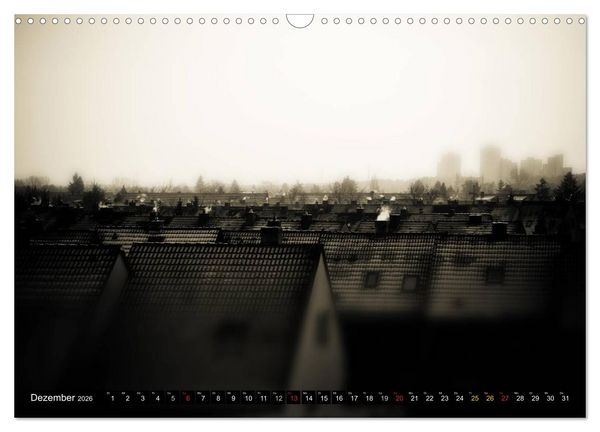 Produktbild: Erlangen von oben (Wandkalender 2026 DIN A3 quer), CALVENDO Monatskalender
