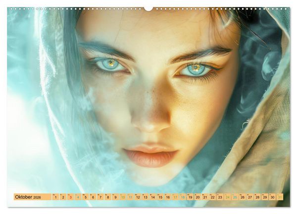 Produktbild: Mystik - Wo das Wundervolle beginnt (Wandkalender 2026 DIN A2 quer), CALVENDO Monatskalender