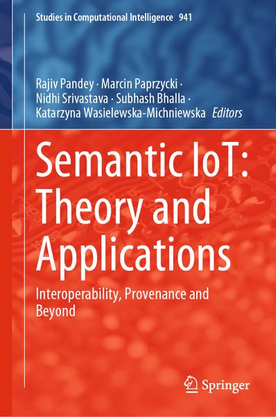 Produktbild: Semantic IoT: Theory and Applications