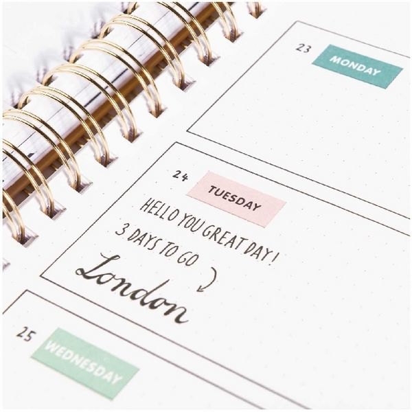 Produktbild: Sticker, Bullet Diary, Wochentage, Gr&uuml;n