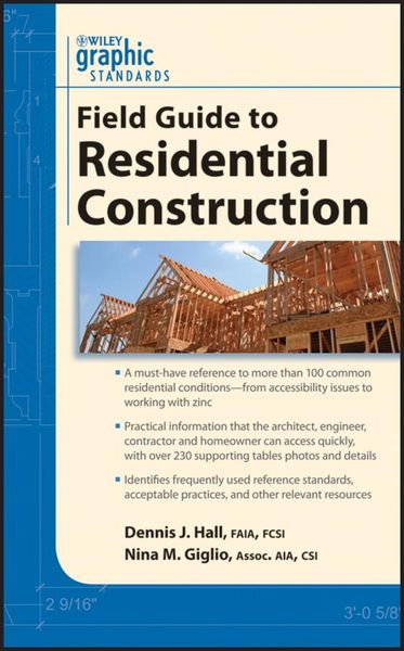 Produktbild: Graphic Standards Field Guide to Residential Construction