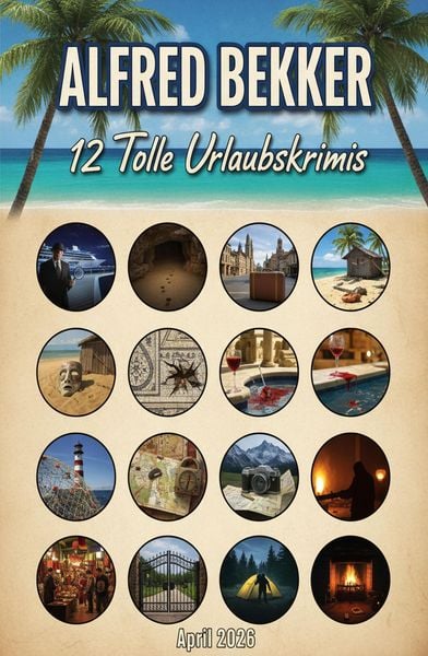 Produktbild: 12 Tolle Urlaubskrimis April 2026