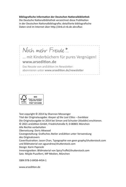 Produktbild: Keeper of the Lost Cities &ndash; Das Feuer (Keeper of the Lost Cities 3)
