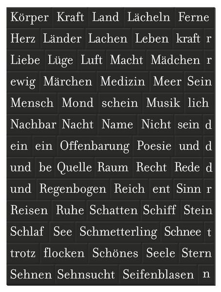 Produktbild: moses. libri_x Magnetische Poesie
