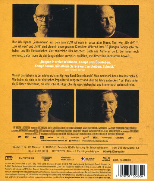 Produktbild: Wer 4 sind - Die Fantastischen Vier