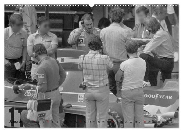 Produktbild: Grand Prix - Formel-Rennen 1972-1977 (Wandkalender 2026 DIN A2 quer), CALVENDO Monatskalender