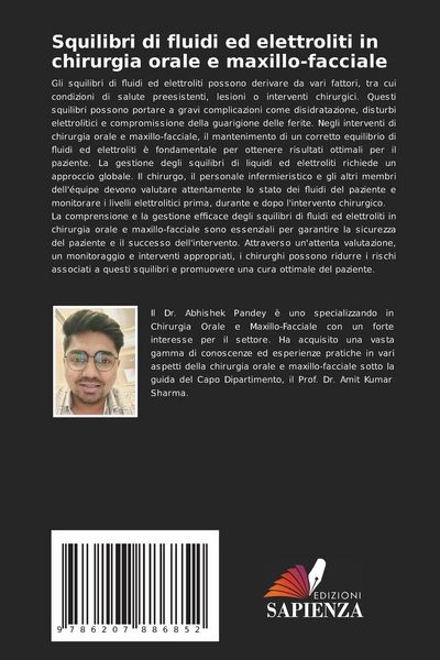 Produktbild: Squilibri di fluidi ed elettroliti in chirurgia orale e maxillo-facciale