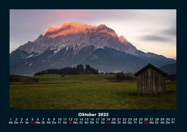 Produktbild: Naturlandschaften 2025 Fotokalender DIN A4