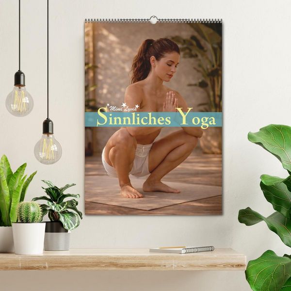 Produktbild: Sinnliches Yoga (Wandkalender 2027 DIN A2 hoch), CALVENDO Monatskalender