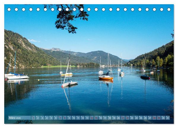 Produktbild: Achensee - im Herzen der Tiroler Alpen (Tischkalender 2026 DIN A5 quer), CALVENDO Monatskalender