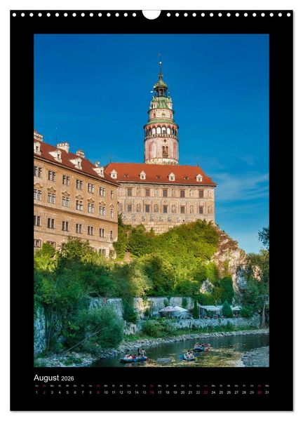 Produktbild: Cesky Krumlov Krumau (Wandkalender 2026 DIN A3 hoch), CALVENDO Monatskalender