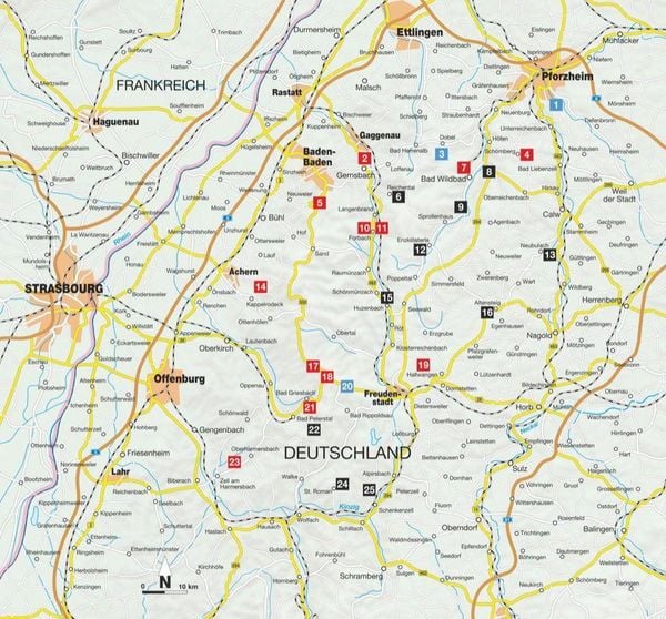 Produktbild: Wander-Geheimtipps n&ouml;rdlicher Schwarzwald