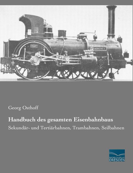 Produktbild: Handbuch des gesamten Eisenbahnbaus