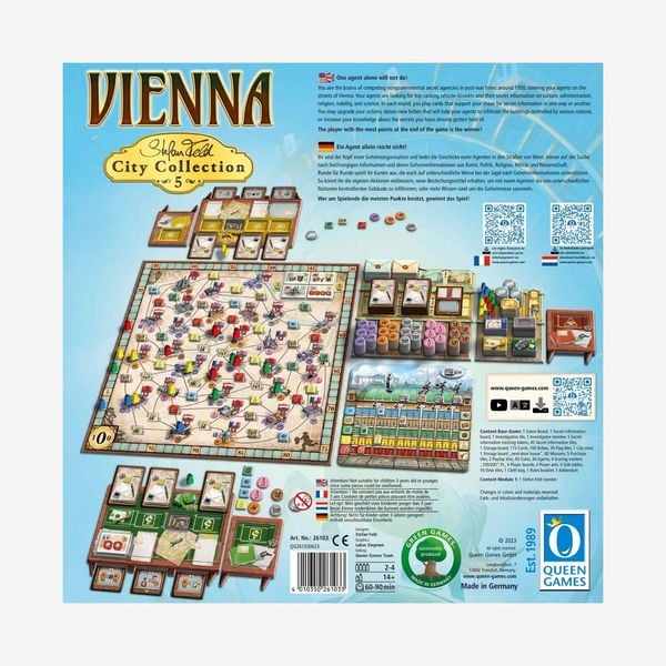 Produktbild: Queen Games - Vienna Classic Special Edition