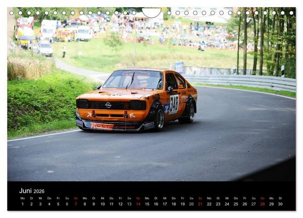 Produktbild: Bergrennen im Opel (Wandkalender 2026 DIN A4 quer), CALVENDO Monatskalender