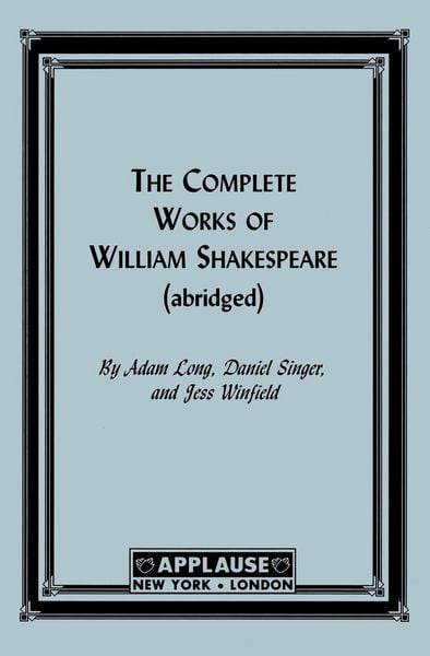 Produktbild: Complete Works Of William Shakespeare