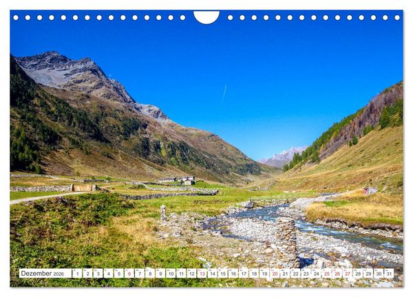 Produktbild: Jagdhausalm in Osttirol (Wandkalender 2026 DIN A4 quer), CALVENDO Monatskalender