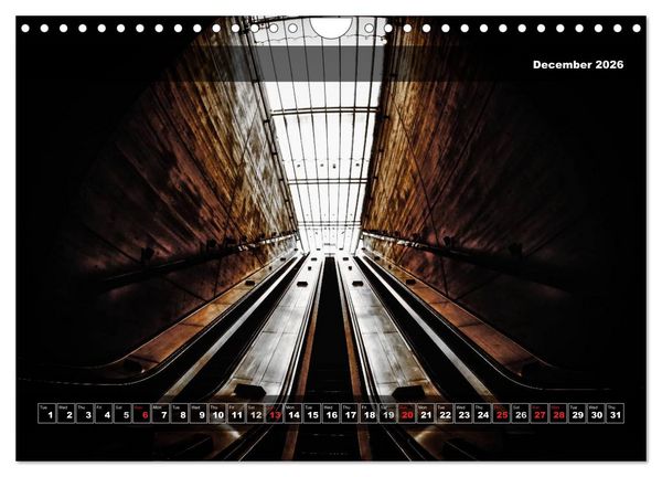 Produktbild: London Underground 2026 (Wall Calendar 2026 DIN A4 landscape), CALVENDO 12 Month Wall Calendar
