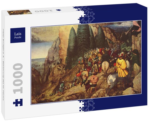 Produktbild: Lais Puzzle Pieter Bruegel d. &Auml;. - Bekehrung des Hl. Paulus 1000 Teile