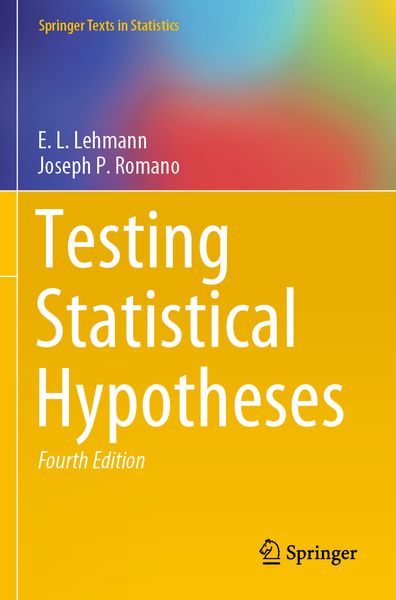 Produktbild: Testing Statistical Hypotheses