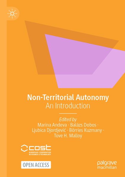 Produktbild: Non-Territorial Autonomy