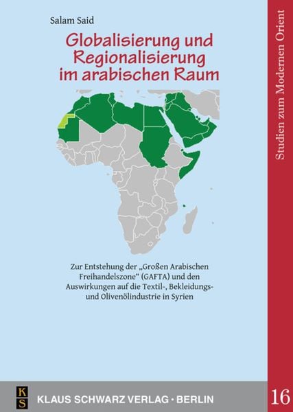 Produktbild: Globalisierung und Regionalisierung im arabischen Raum