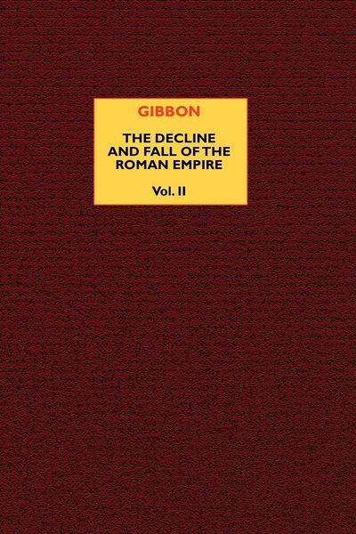 Produktbild: The Decline and Fall of the Roman Empire (vol. 2)