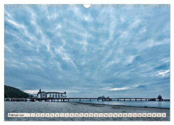 Produktbild: Urlaubsparadies R&uuml;gen (Wandkalender 2026 DIN A3 quer), CALVENDO Monatskalender