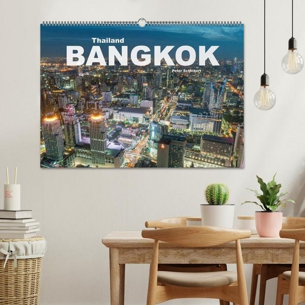 Produktbild: Bangkok - Thailand (Wandkalender 2026 DIN A2 quer), CALVENDO Monatskalender