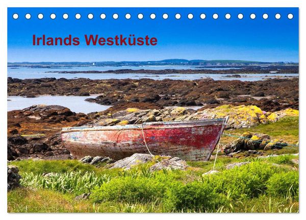 Irlands Westküste (Tischkalender 2024 DIN A5 quer), CALVENDO Monatskalender
