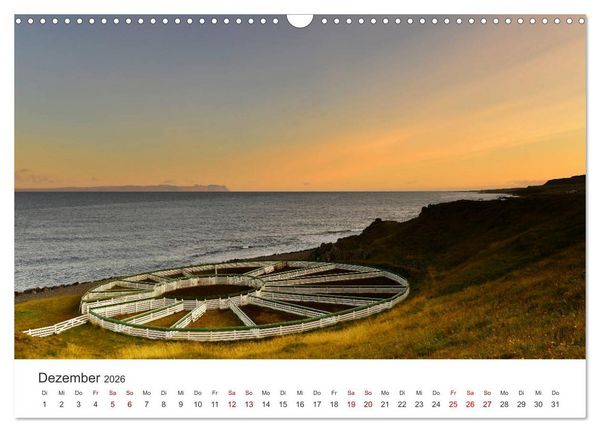 Produktbild: Landschaftstr&auml;ume in den Westfjorden (Wandkalender 2026 DIN A3 quer), CALVENDO Monatskalender