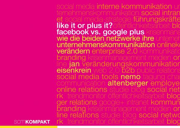 Produktbild: Like it or Plus it? - Facebook vs. Google Plus