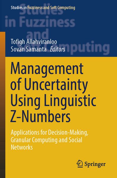 Produktbild: Management of Uncertainty Using Linguistic Z-Numbers