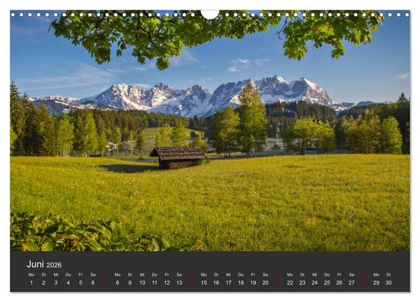 Produktbild: Der Wilde Kaiser, das Kletterparadies bei Kitzb&uuml;hel (Wandkalender 2026 DIN A3 quer), CALVENDO Monatskalender