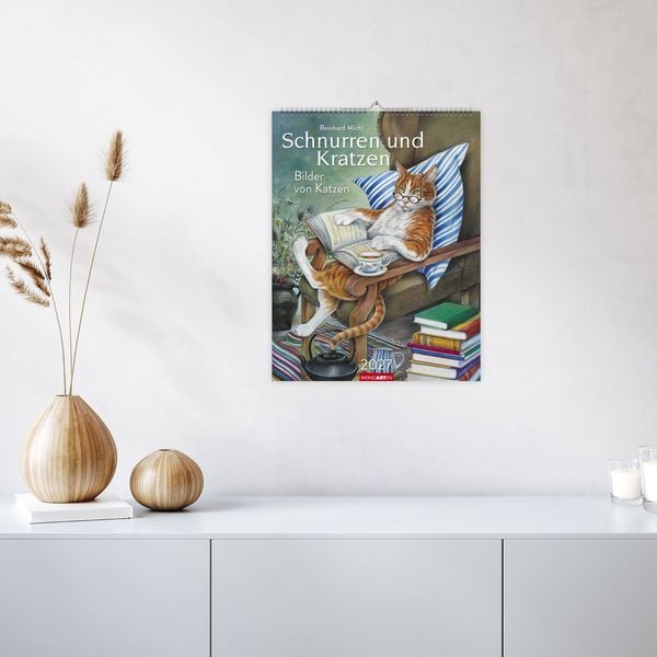 Produktbild: Schnurren und Kratzen - Bilder von Katzen Kalender 2027