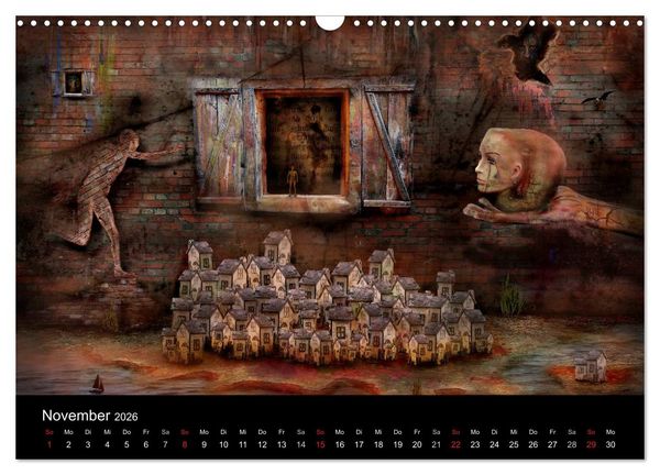 Produktbild: Moderner Surrealismus (Wandkalender 2026 DIN A3 quer), CALVENDO Monatskalender
