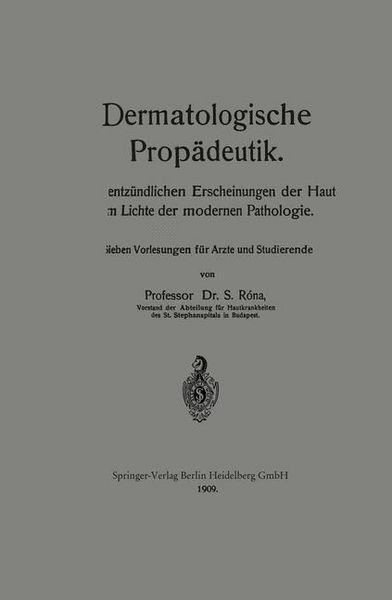 Produktbild: Dermatologische Prop&auml;deutik
