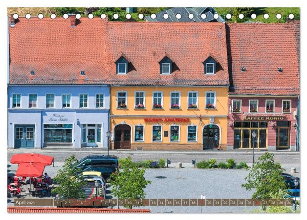 Produktbild: Bad Muskau an der Nei&szlig;e (Tischkalender 2026 DIN A5 quer), CALVENDO Monatskalender