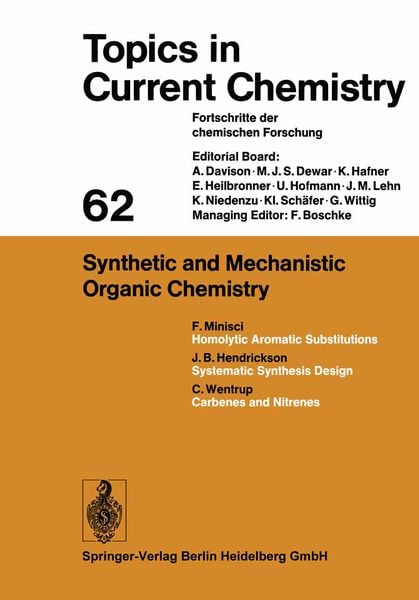 Produktbild: Synthetic and Mechanistic Organic Chemistry
