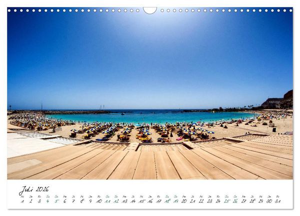 Produktbild: Gran Canaria - 365 Tage Fr&uuml;hling (Wandkalender 2026 DIN A3 quer), CALVENDO Monatskalender
