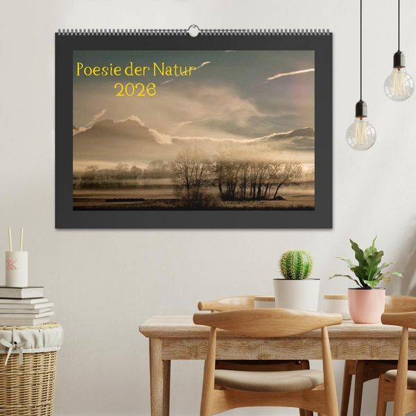 Produktbild: Poesie der Natur (Wandkalender 2026 DIN A2 quer), CALVENDO Monatskalender