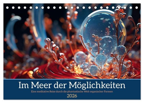 Im Meer der Möglichkeiten (Tischkalender 2026 DIN A5 quer), CALVENDO Monatskalender